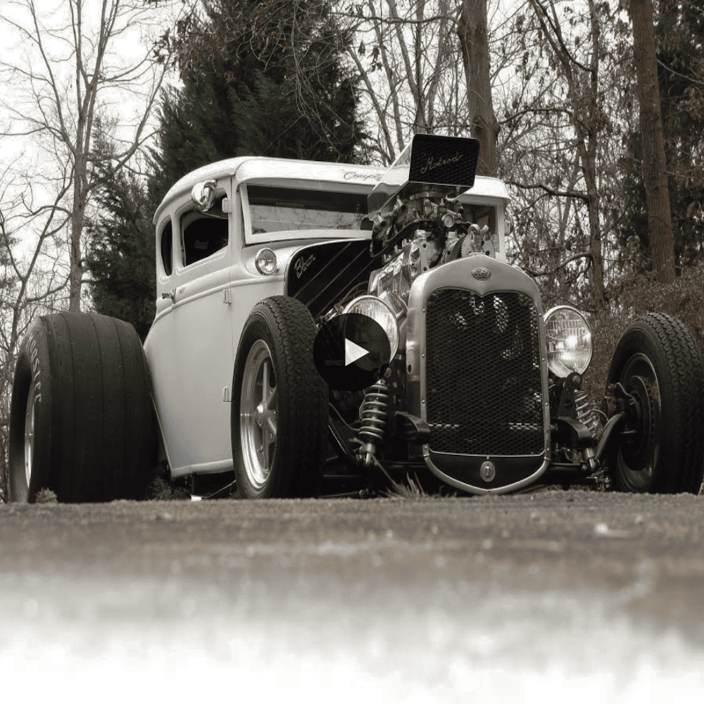 1000hp White Coupe Hot Rod Coupezilla
