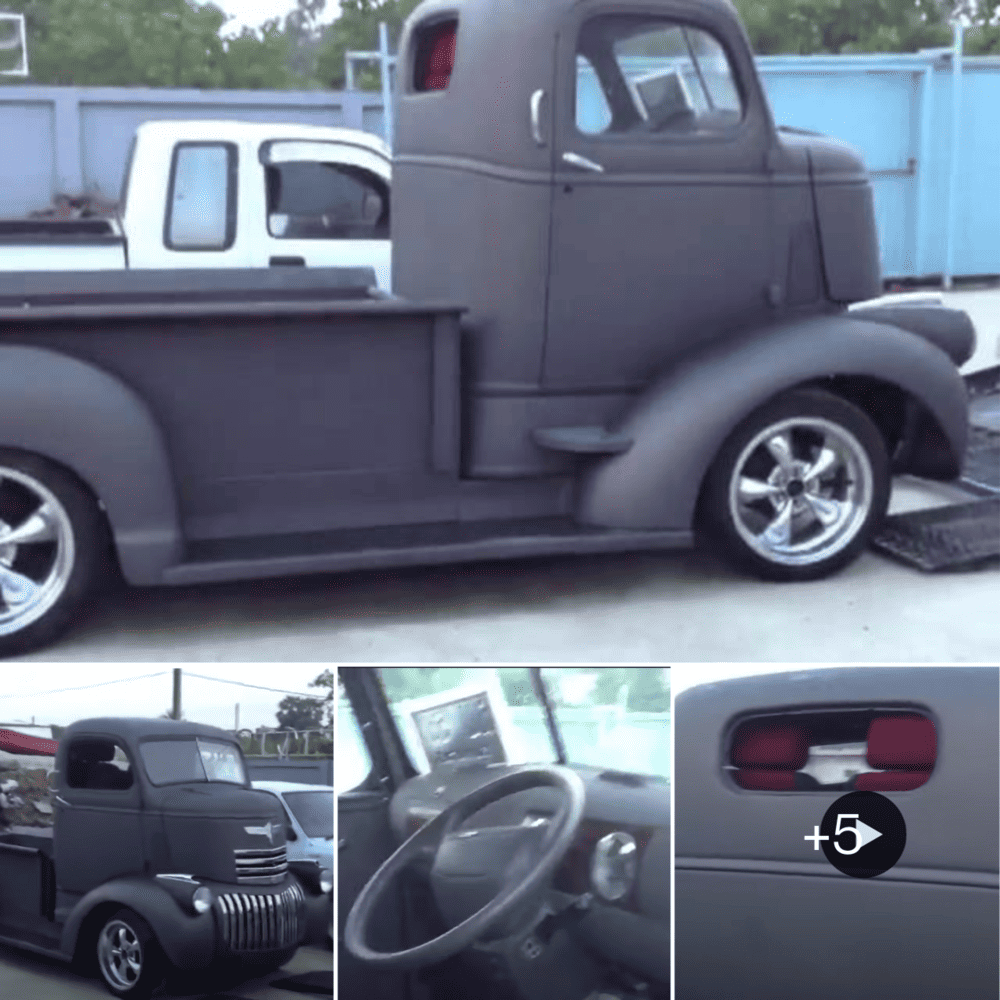 Rare 1947 Model Chevrolet Coe Pickup Truck