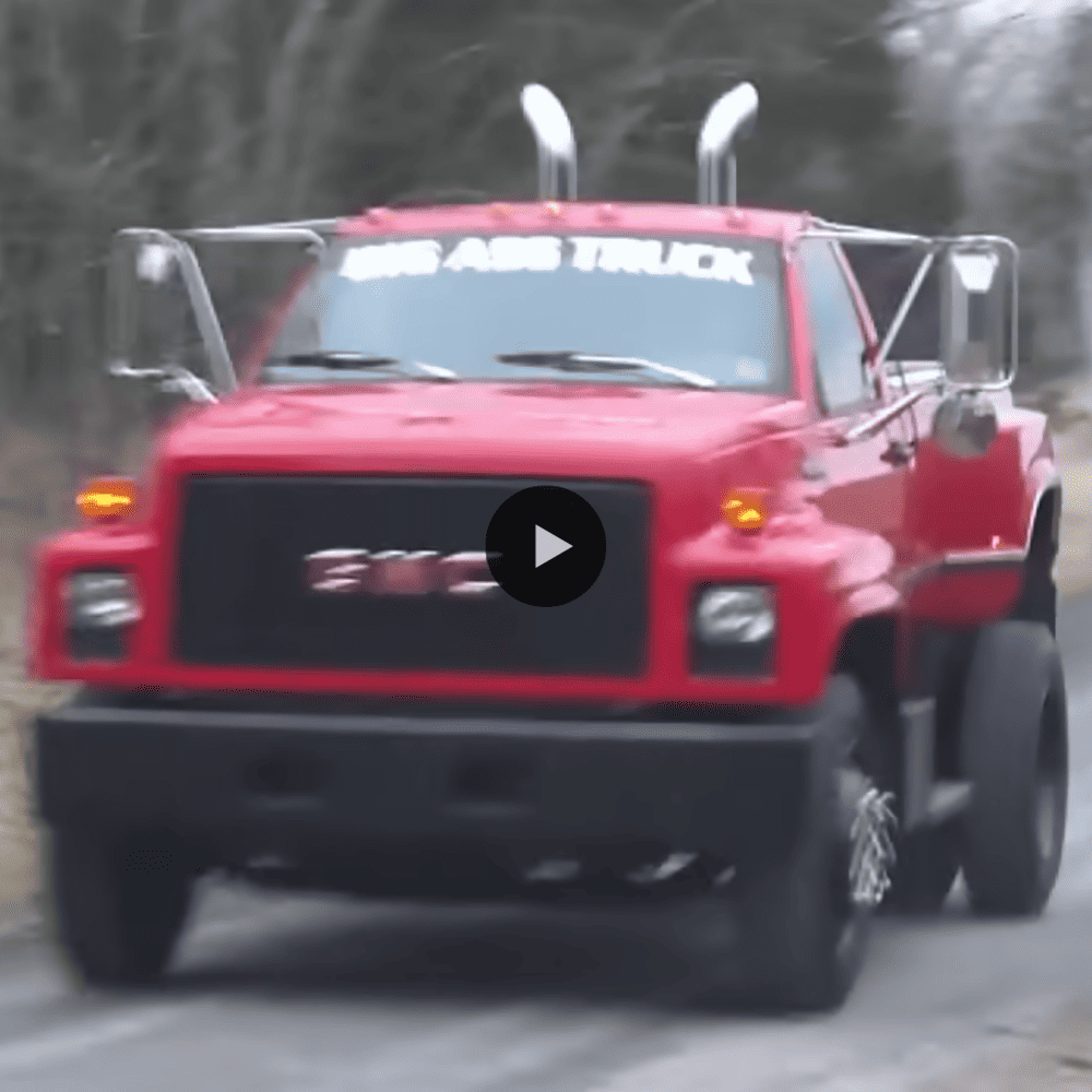 Video 1992 Gmc Topkick Is The Real Monster Truck To Adore