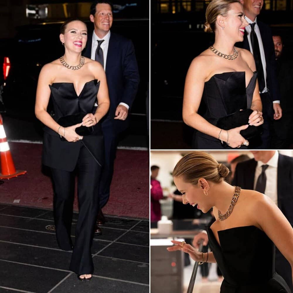 Scarlett Johansson Shines In Nyc At David Yurman Charity Event