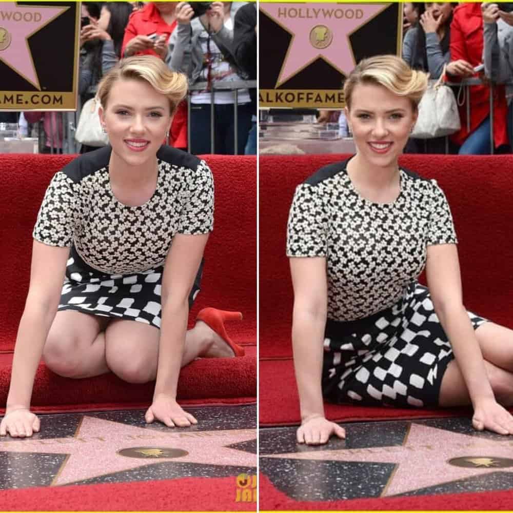 Scarlett Johansson's Hollywood Walk Of Fame Honors A Journey From Blockbusters To Icon