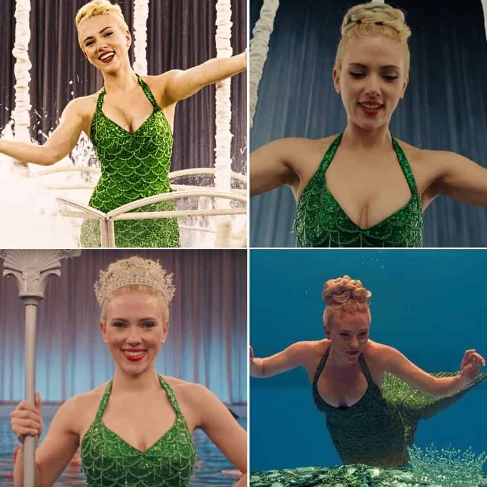 Scarlett Johansson's Mesmerizing Mermaid Moments A Fashion Journey Through Elegance And Enchantment