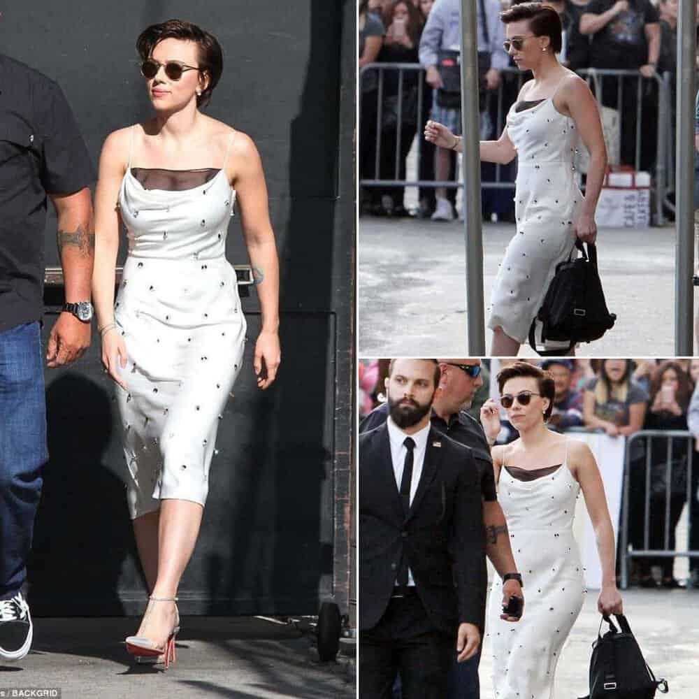 Avengers Reunion Scarlett Johansson Steals The Spotlight On Jimmy Kimmel