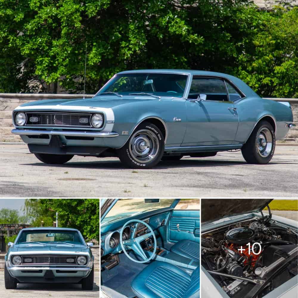 Unveiling the Timeless Elegance of the 1968 Chevrolet Camaro