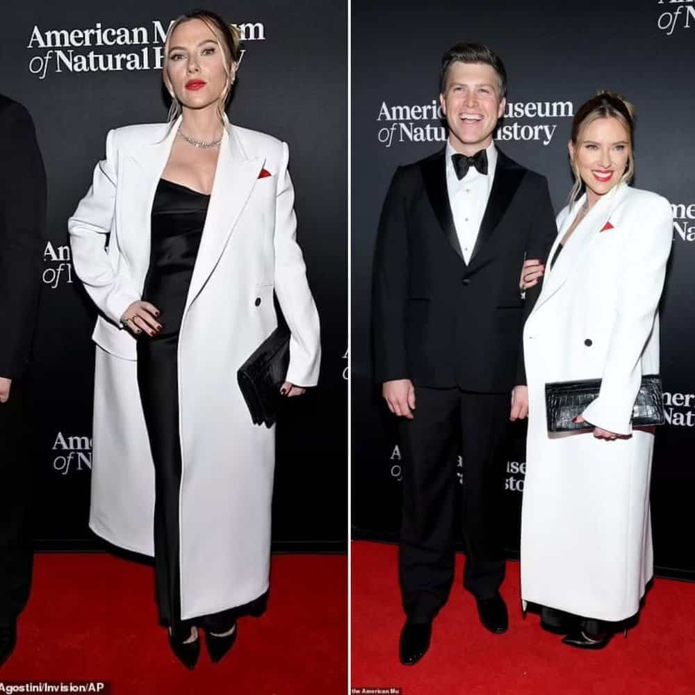 Scarlett Johansson Shines In Winter Elegance At American Museum Gala