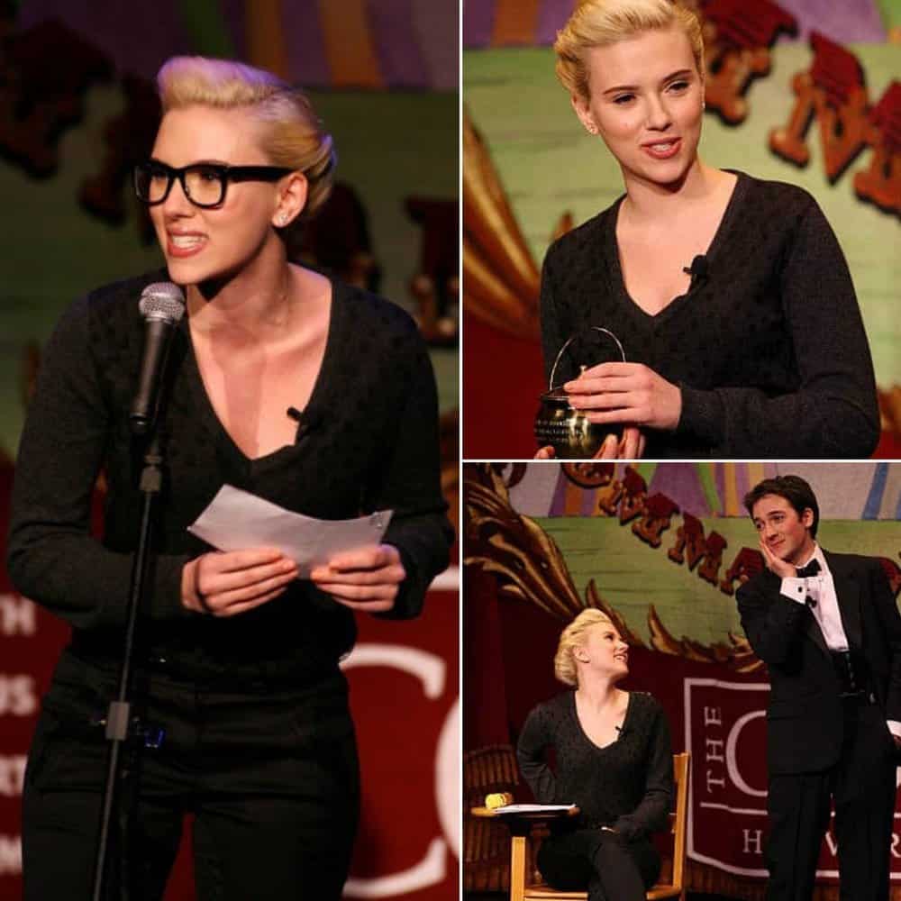 Scarlett Johansson's Timeless Elegance A Look Back At Her 2007 Hasty Pudding Honor