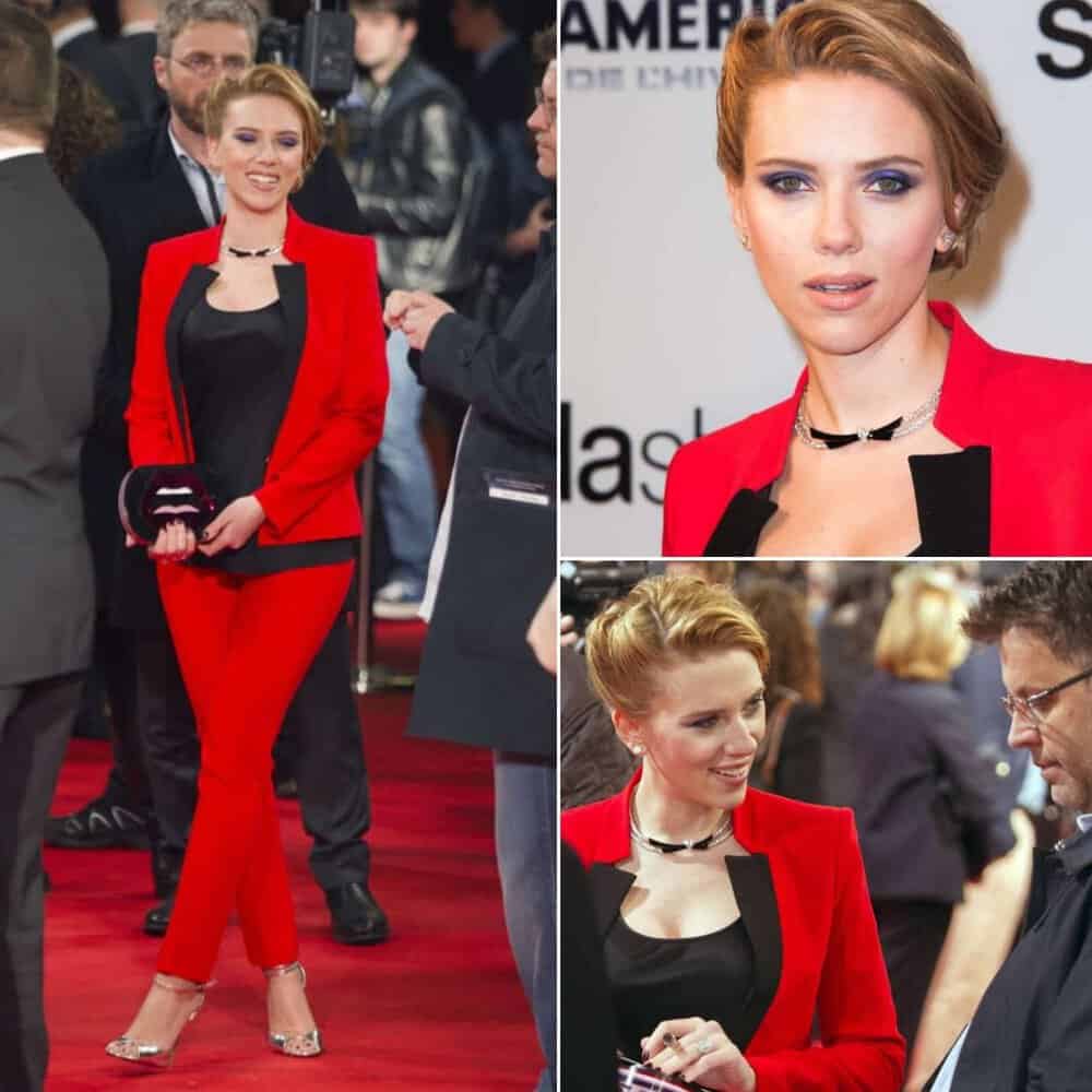 Glamorous Scarlett Johansson Dazzles At Paris Premiere Of Captain America The Winter Soldier