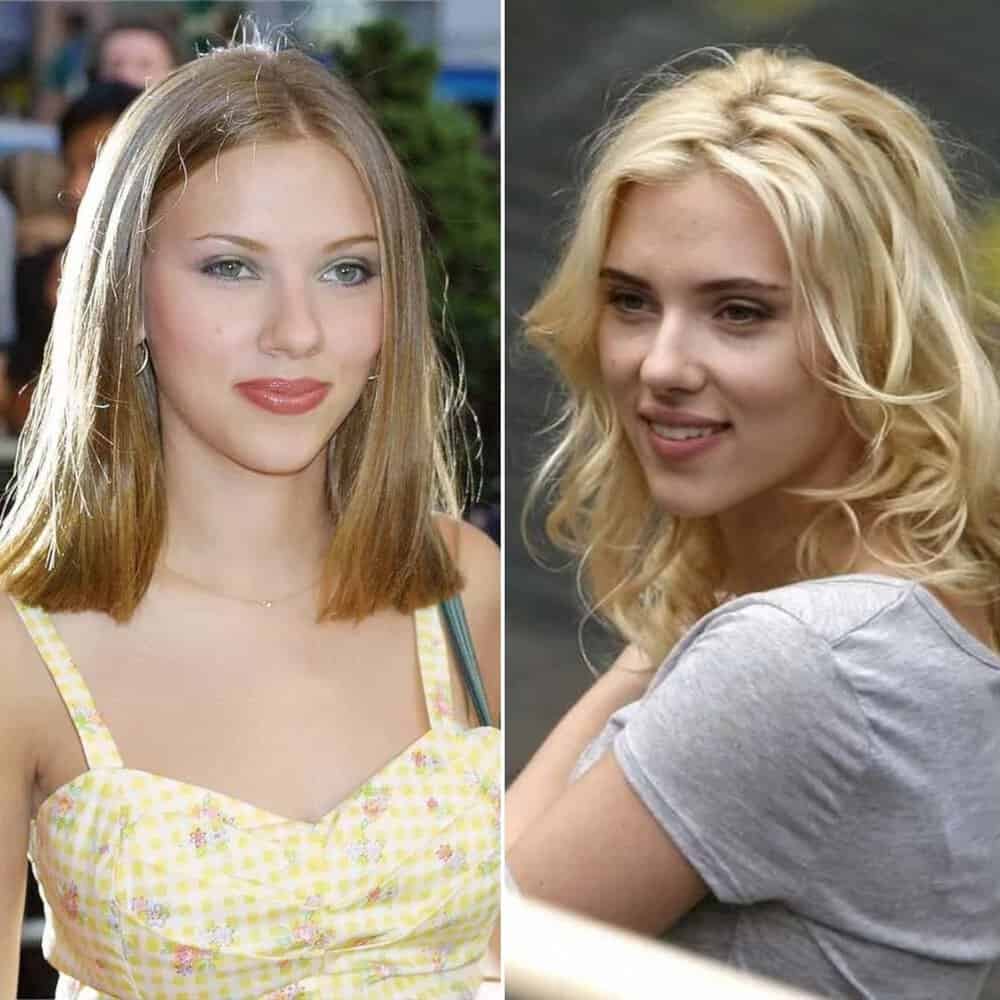 Scarlett Johansson 30 Years Of Iconic Hair Evolution