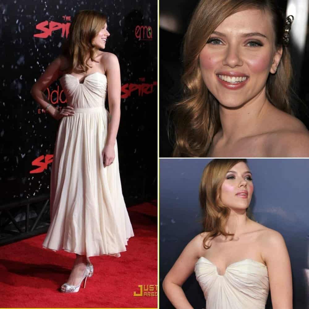 Scarlett Johansson Stuns At The Spirit Premiere In Grauman's Chinese Theatre