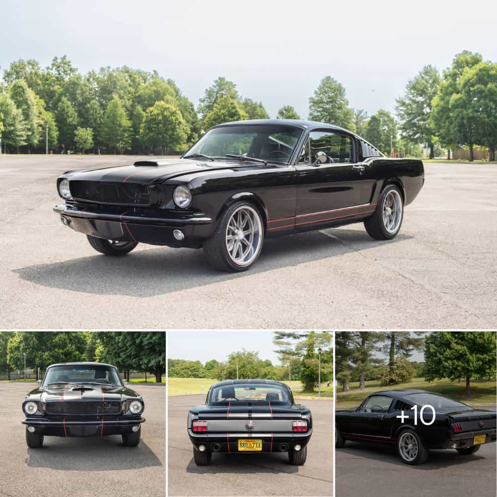 Reviving the Legend: 1965 Ford Mustang Fastback with Enhanced ...