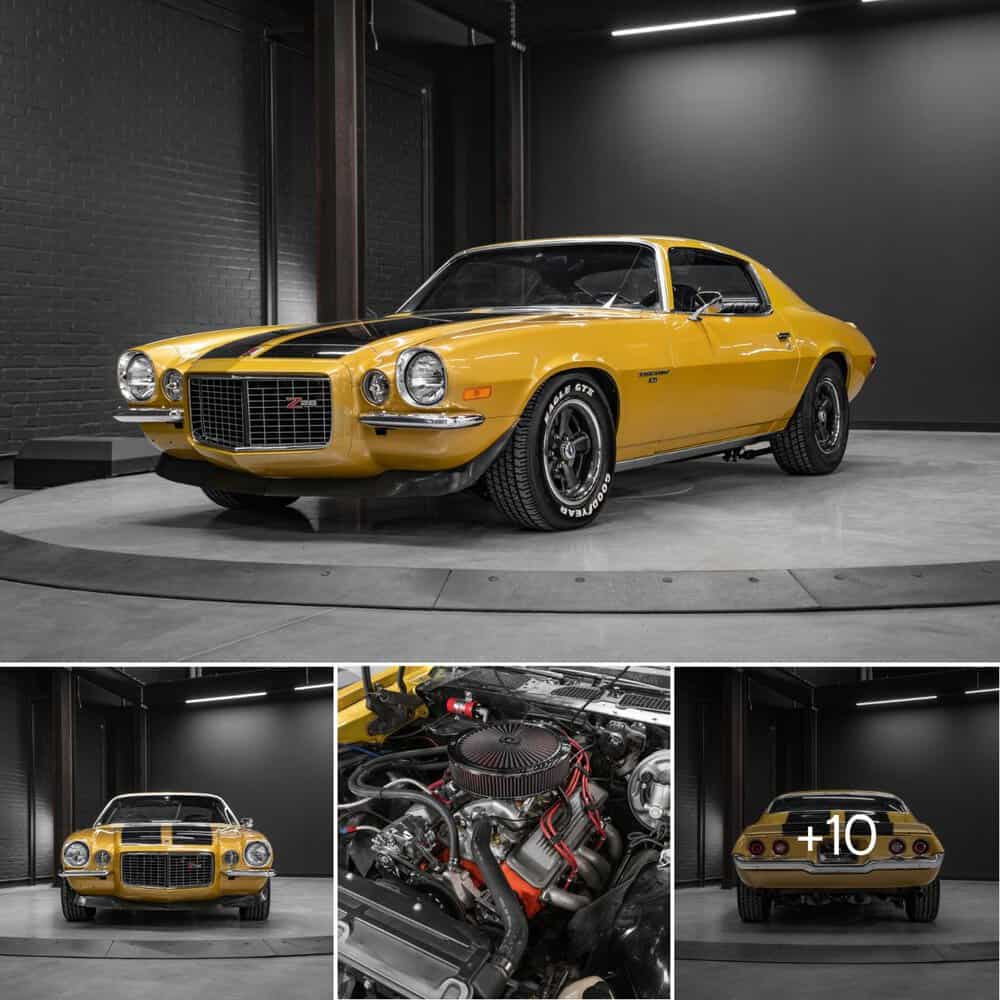 Unveiling the Timeless Elegance 1971 Chevrolet Camaro RS Coupe