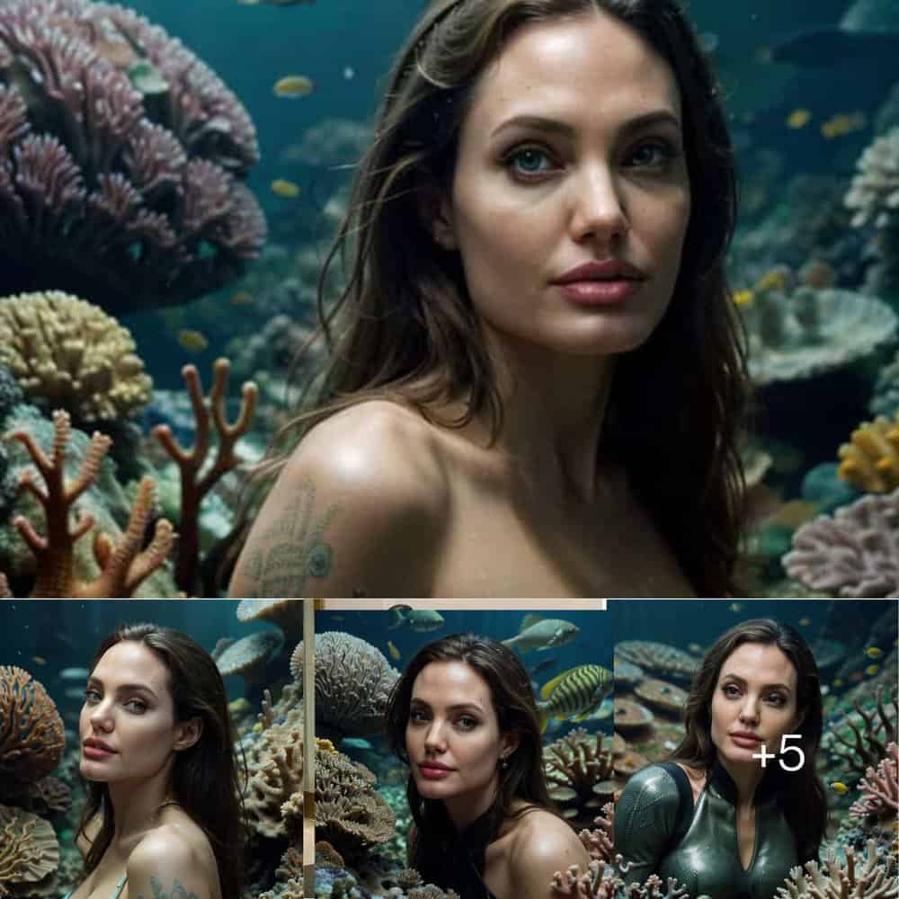 Angelina Jolie Dives Into The Depths As Aquatic Superhero