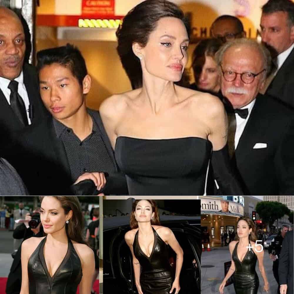 Angelina Jolie's Stunning Festive Fashion Turns Heads