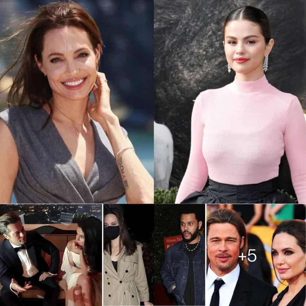 Drama Unfolds Angelina Jolie's Reaction To Selena Gomez's Flirtation With Brad Pitt Sparks Revenge