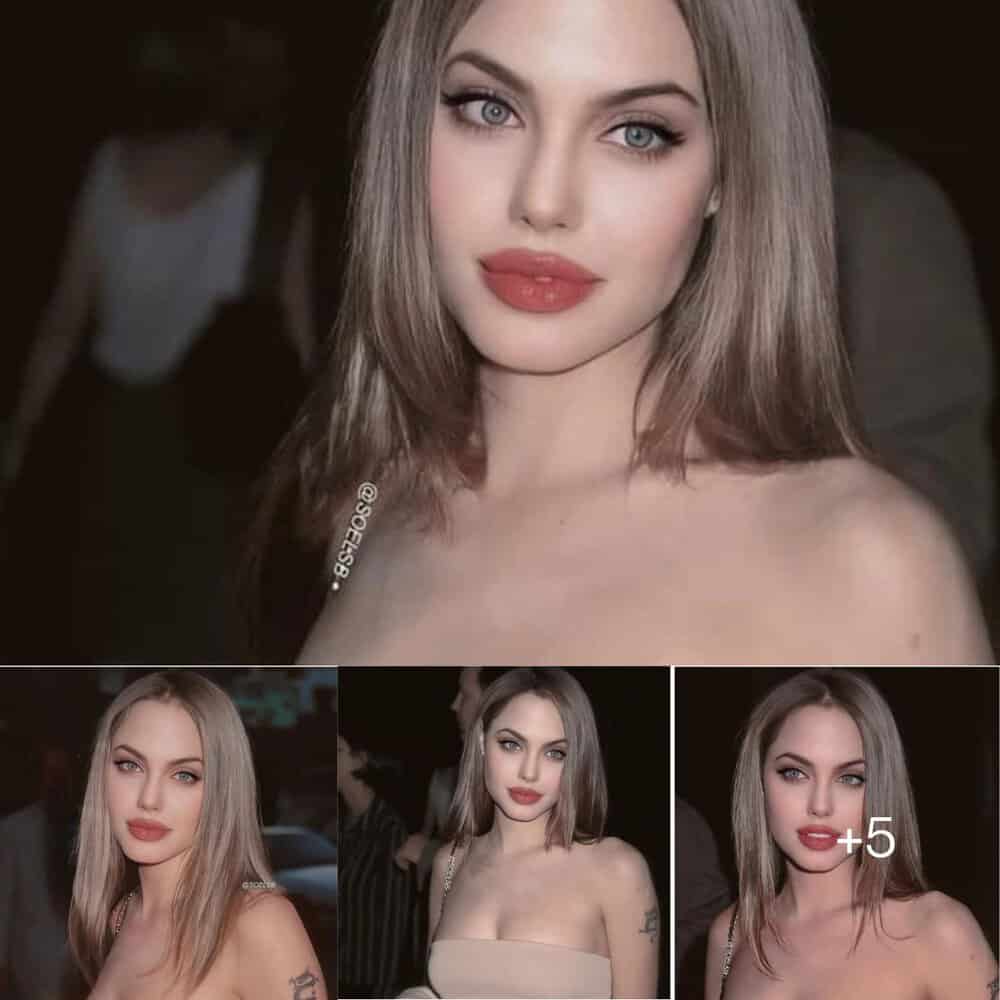 Original Photos Of Young Angelina Jolie Resurface, Captivating Fans On Social Media