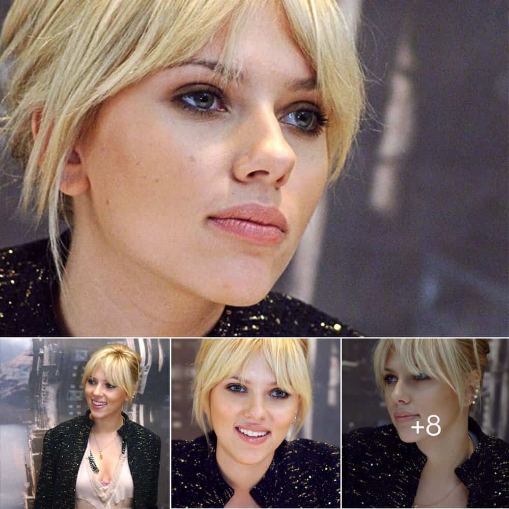 Scarlett Johansson Stuns At The Island Press Conference With A Look Fit Scarlett Johansson Stuns At The Island Press Conference With A Look Fit