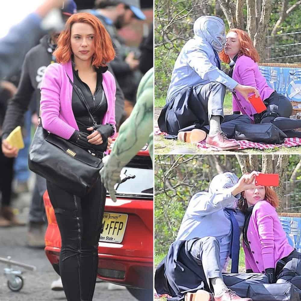 Scarlett Johansson Turns Heads In Black Widow Catsuit For Snl Skit