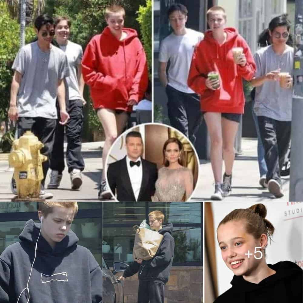 Shiloh Jolie Pitt Turns Heads With Her Tall And Masculine Look At Just 17