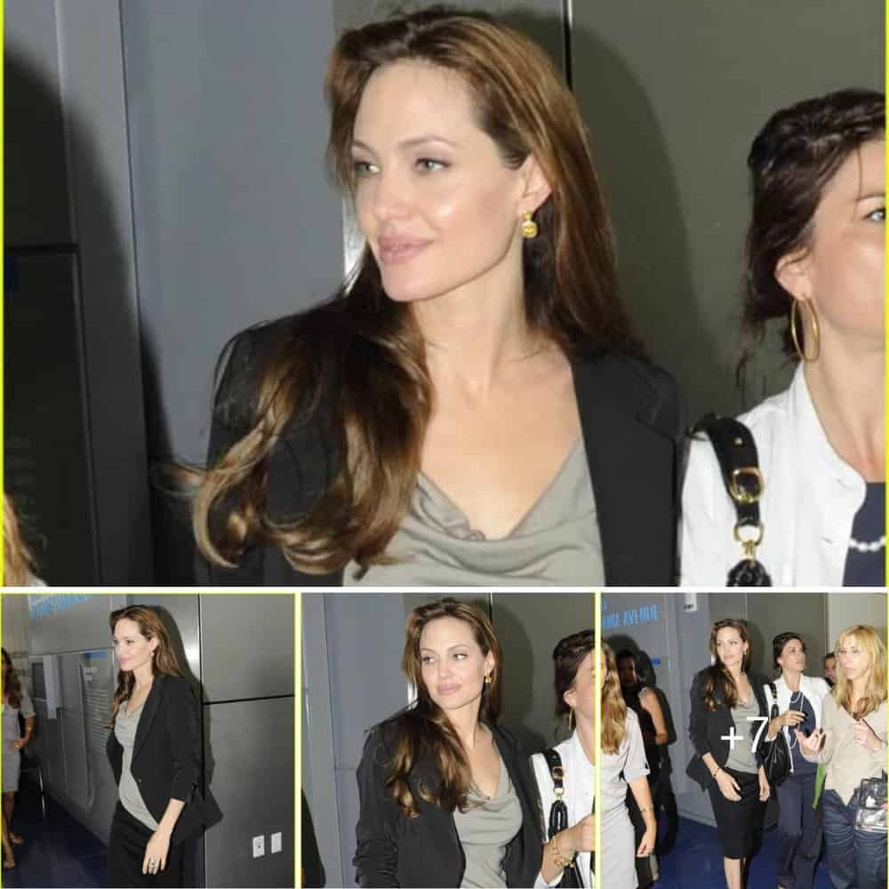Angelina Jolie Dazzles At Washington, Dc Press Event