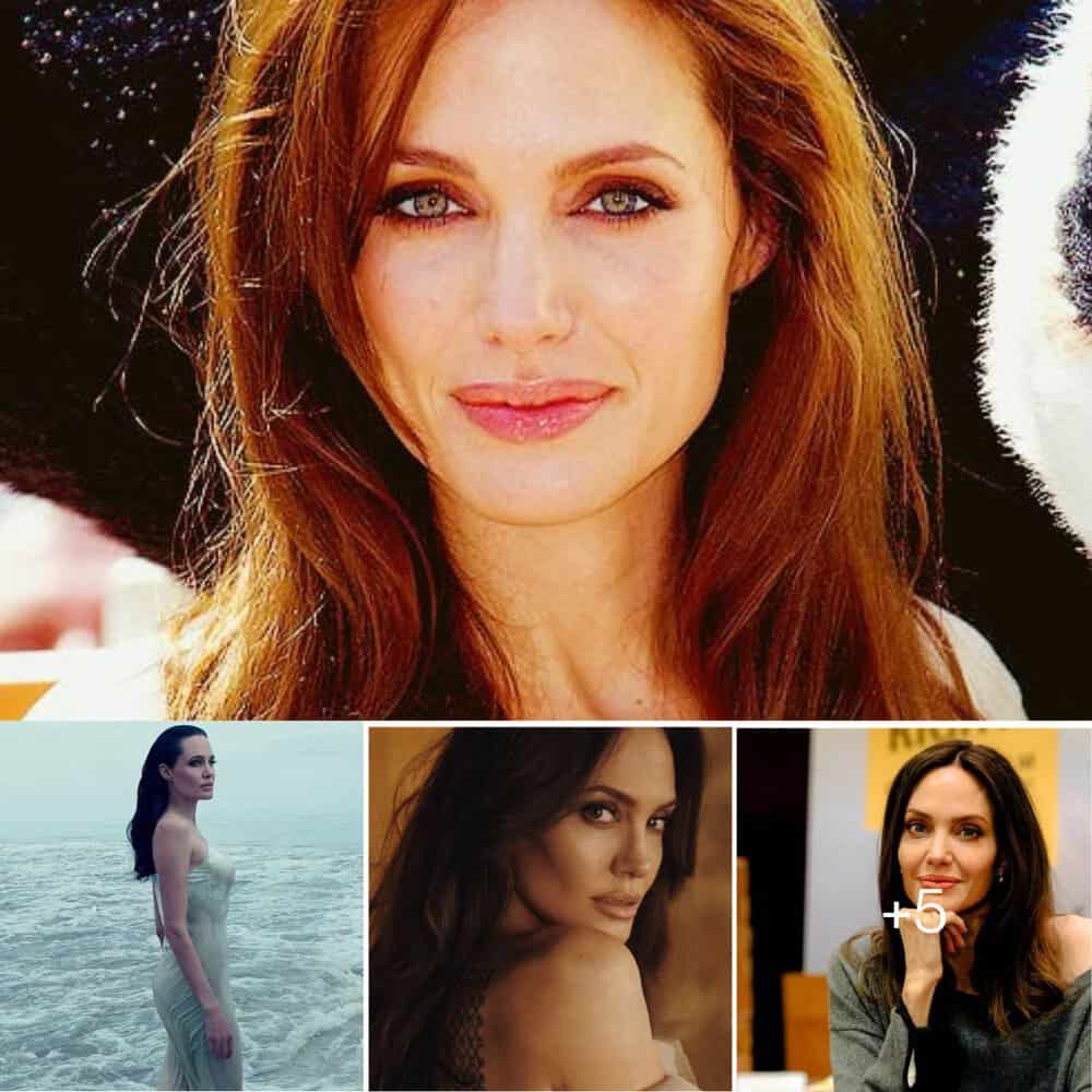 Angelina Jolie Dazzles In Wet White Dress For Vogue Cover Shoot