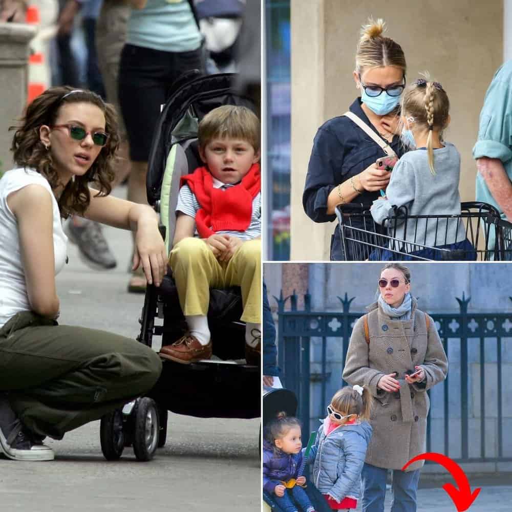 Discover Scarlett Johansson s Rarely Seen Kids Rose And Cosmo Daily 