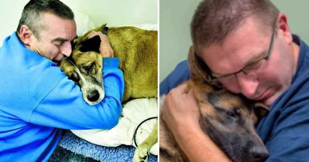 Heroic Act Man Risks Life To Save His Beloved Dog From A Fire