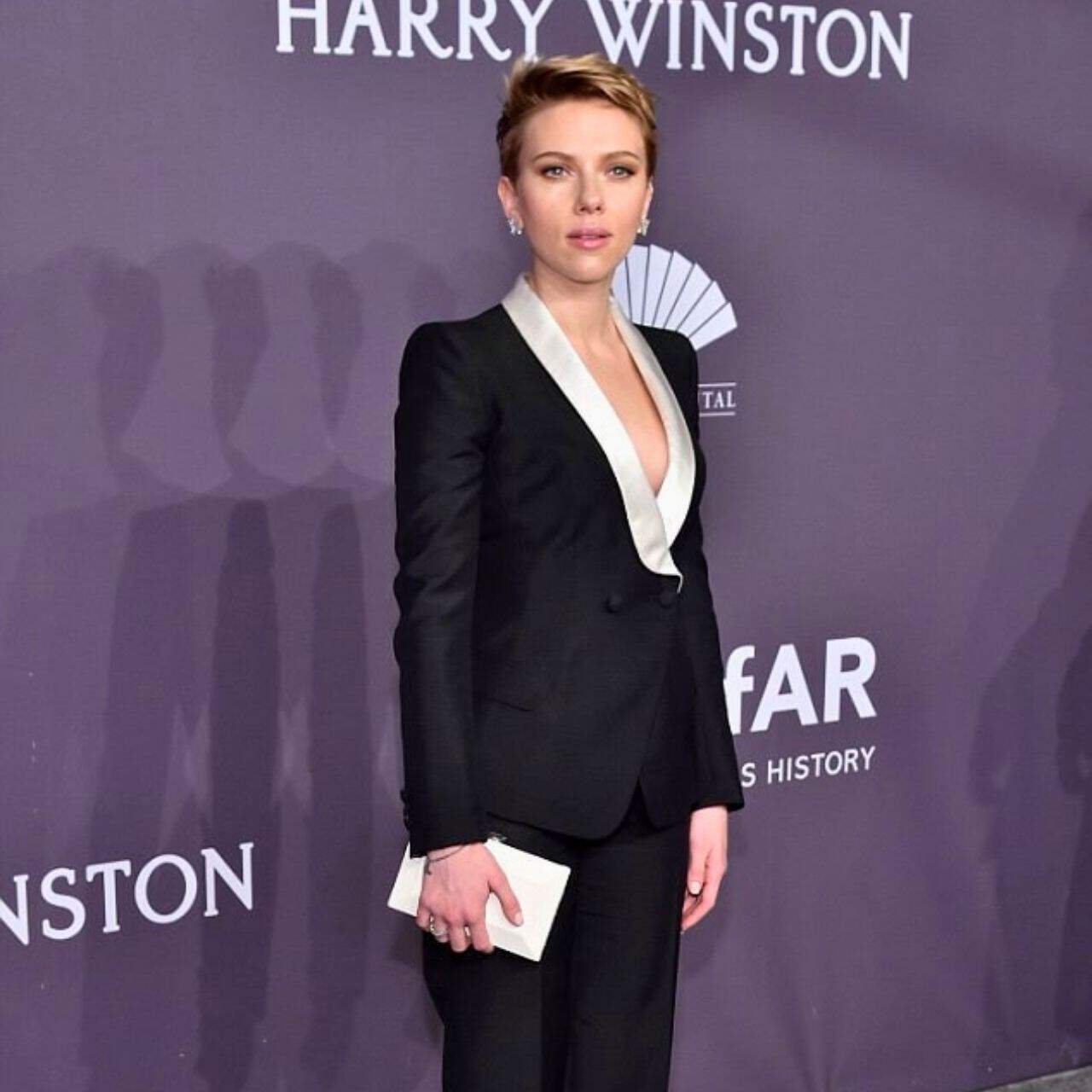 Scarlett Johansson Stuns at amfAR Gala with Daring Fashion Choice