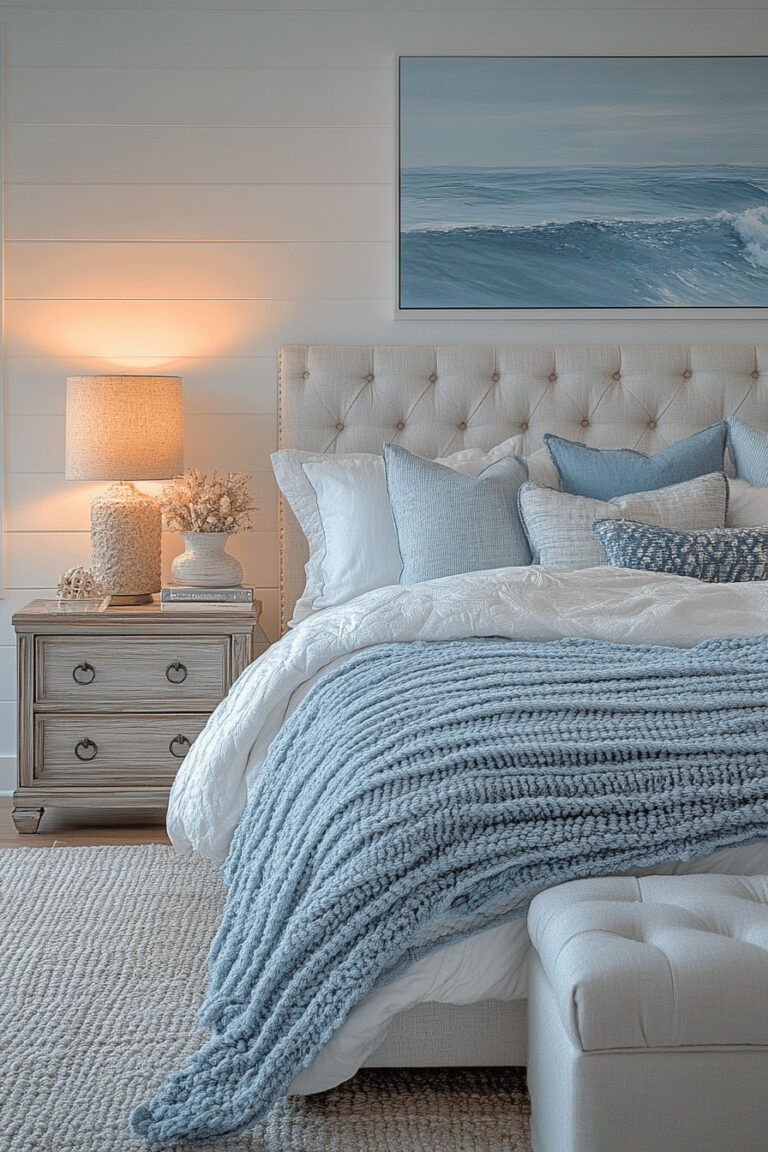 30 Coastal Bedroom Ideas for a Serene and Stylish Seaside Retreat