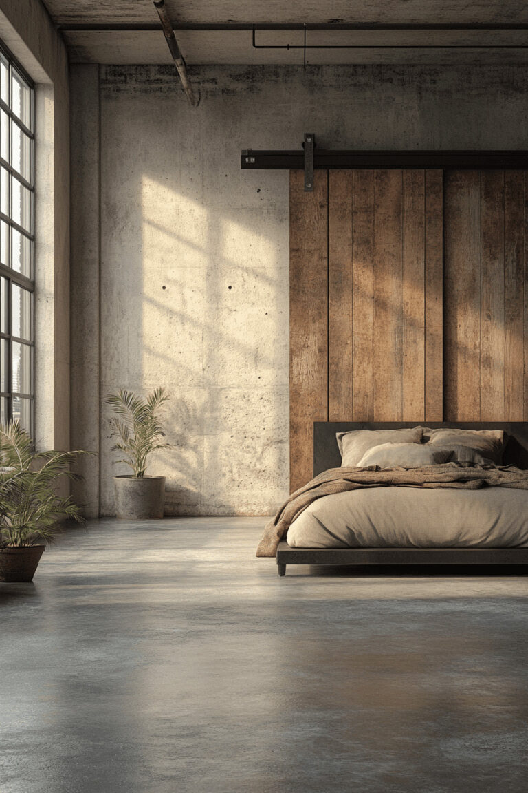 Image showcasing 30 Industrial Bedroom Design Ideas to Turn Your Bedroom into a ...