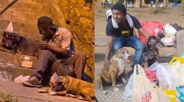 This touching moment highlights the prof...