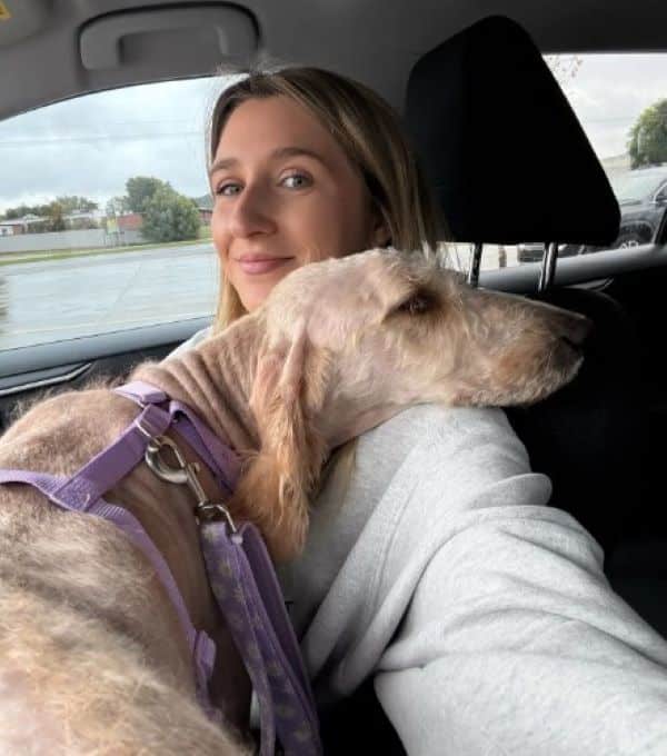 Ipock was touched by Daisy’s affectionat...