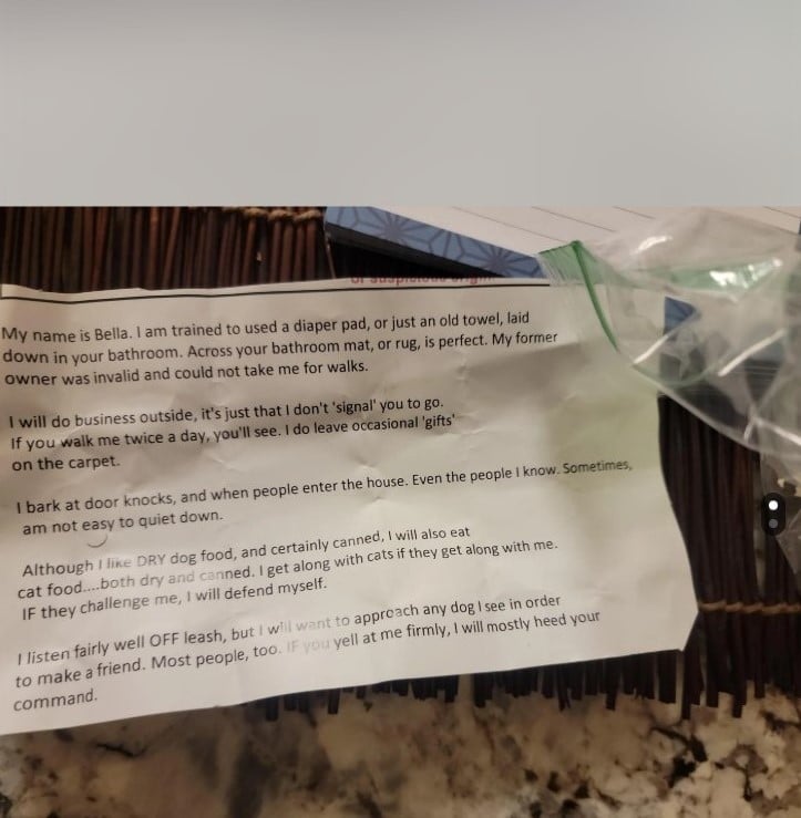 Online readers noted that the note's sty...