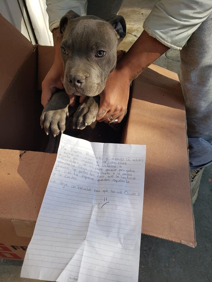 In his note, Andres explained: “My mom a...