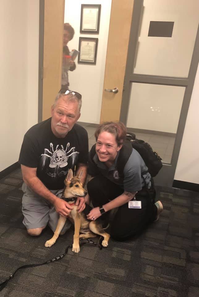 Rocky was overjoyed to reunite with his ...