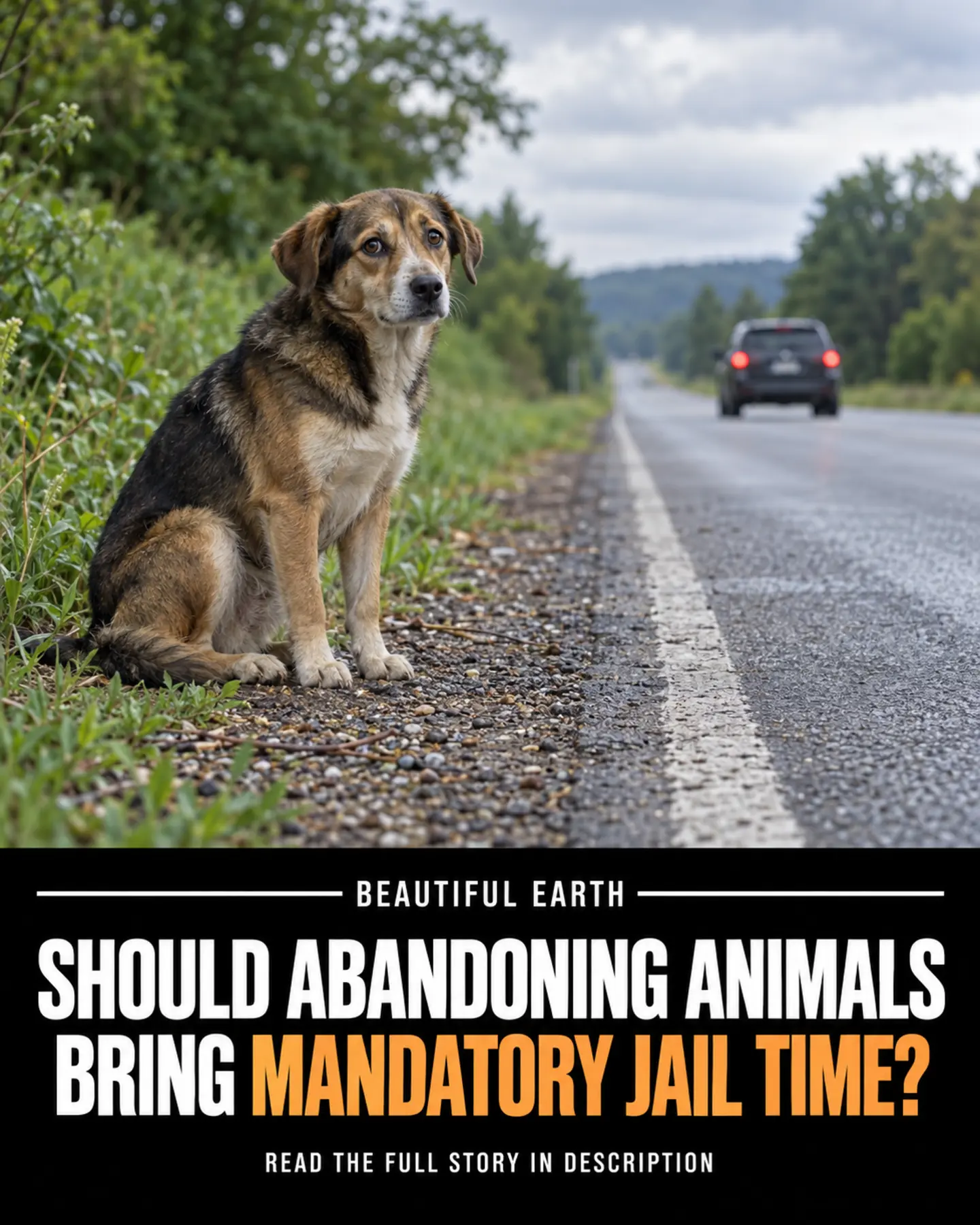 Should abandoning animals bring mandatory jail time?