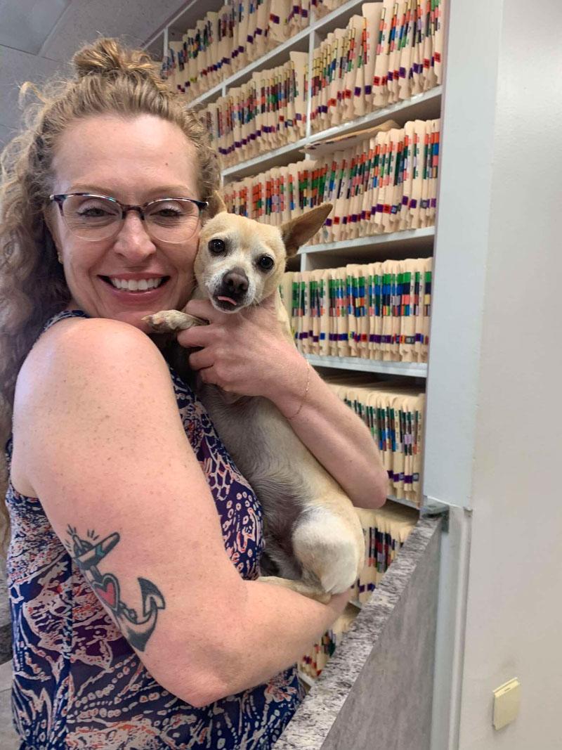 Nugget was swiftly taken to Camino Pet H...