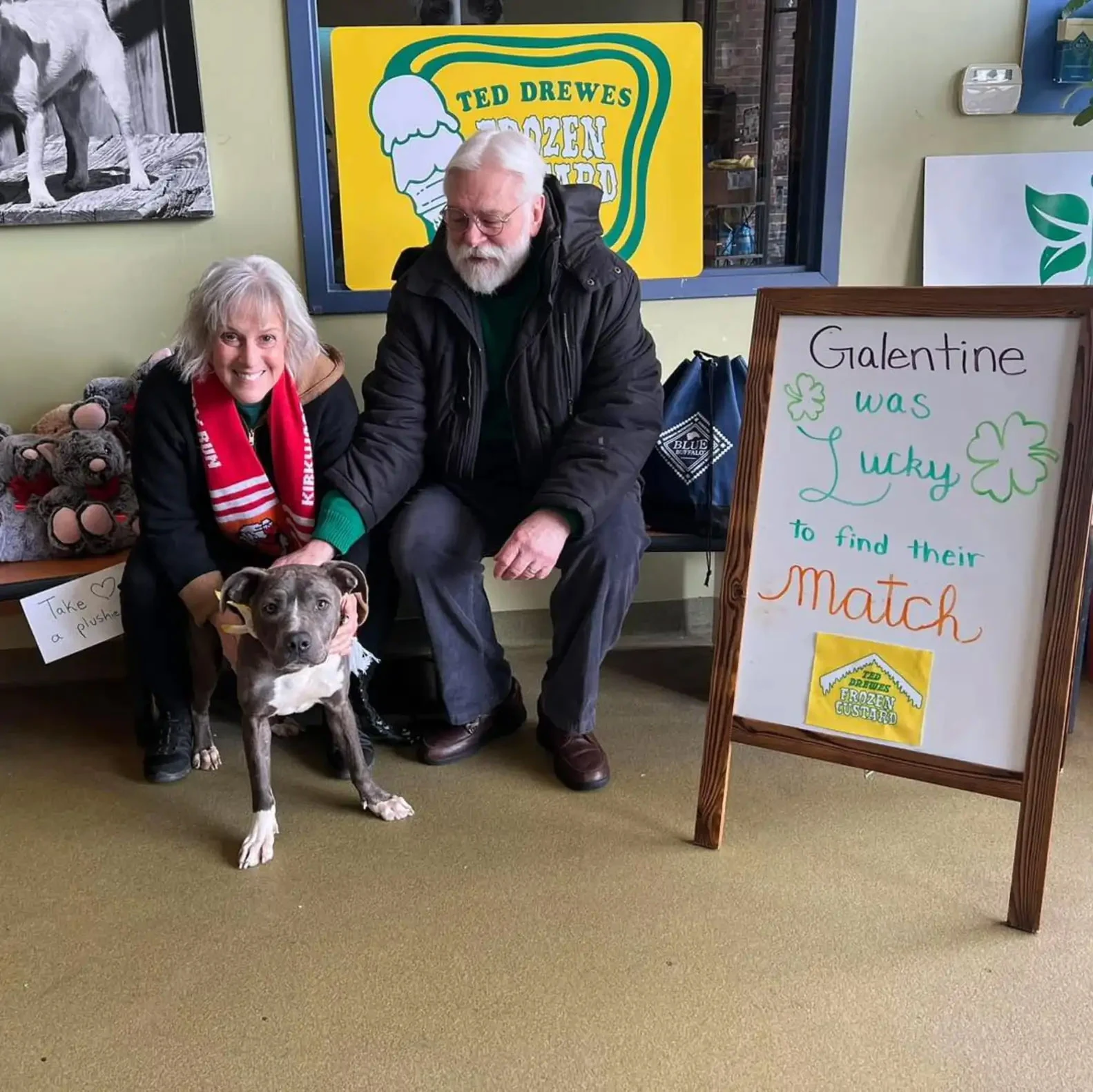 As Galentine settled into her new home, ...